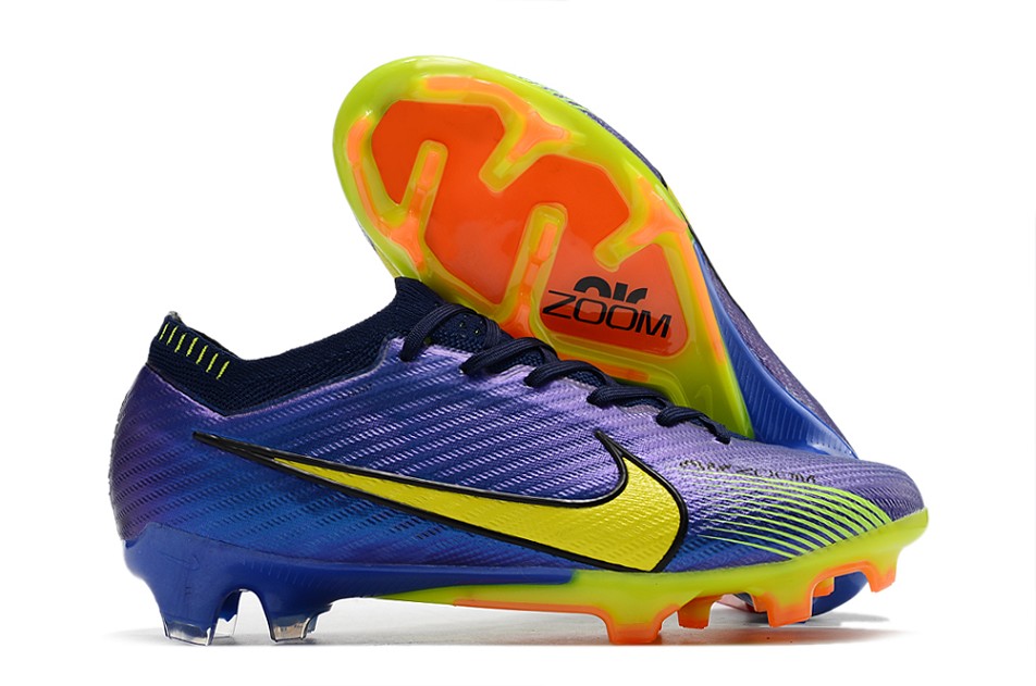 Nike Air Zoom Mercurial Vapor XV Elite FG - bleu jaune